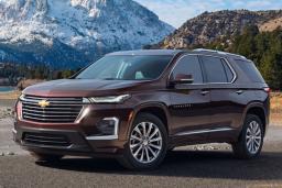 2022 Chevrolet Traverse Front Left Side in Purple